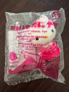 2015 McDonald's Happy Meal Hello Kitty Pencil Top Toy #3